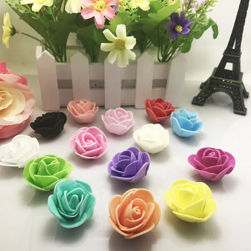 Новинка искусственные розы из пенополиэтилена 10 цветов 15 цветов|foam rose flower|artificial