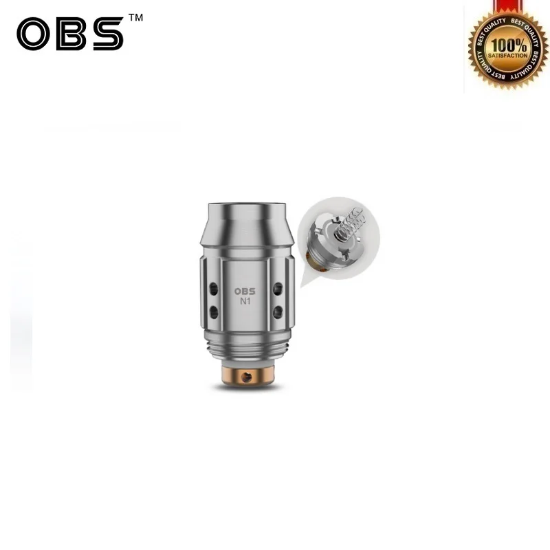 10 шт./лот оригинал OBS Cube мини сменная катушка сетка 0.6ohm атомайзер ядро N1 1.2ohm Vape для