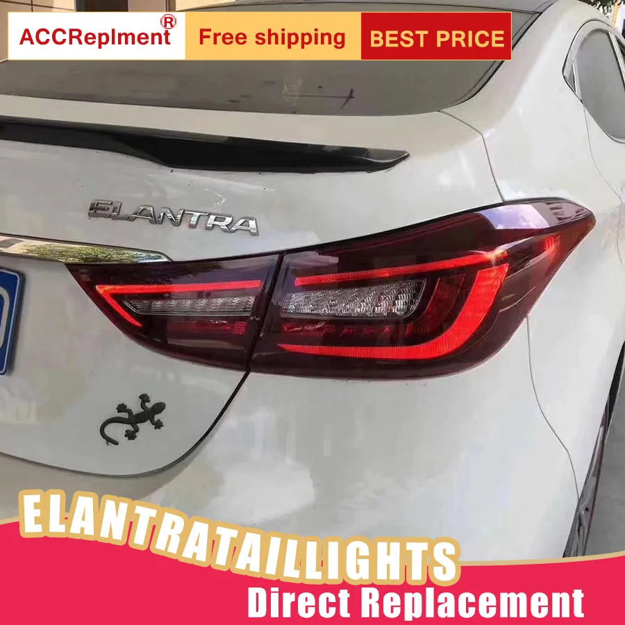 Новый светодиодный фонарь светильник s в сборе для Hyundai Elantra 2013 2015 задний стоп