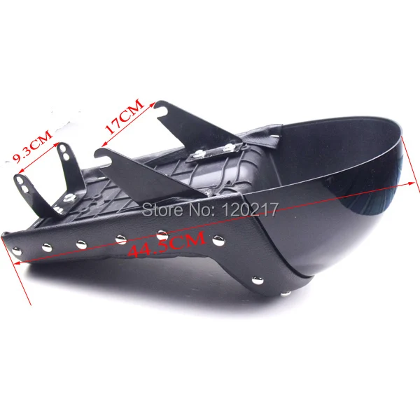 New Black Cafe Racer Retro Seat Monkey Z50 Z50J Z50A Z50R Gorilla Vintage Hump Metal Stud | Motorcycle Cushions