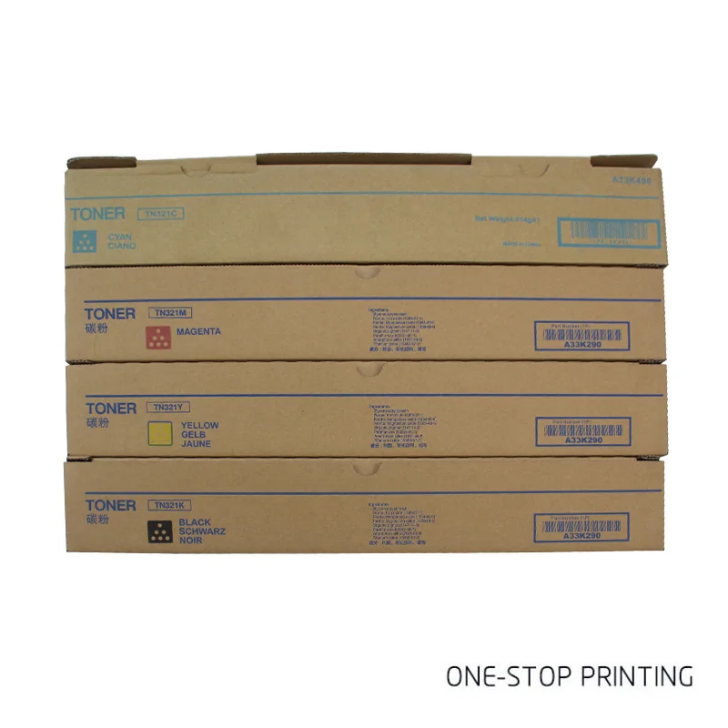 Цветной тонер-картридж TN321 совместимый с Konica minolta bizhub C224 C284 C364 C224e C284e C364e C7828 C7822 |