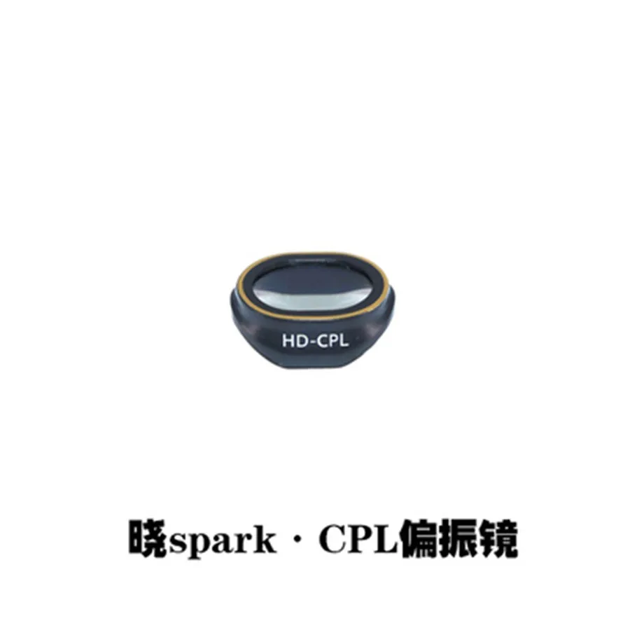 CPL Для DJI Spark чистящий комплект+ Дрон быстросъемный объектив камеры Подвеса фильтр Комбинированный многослойное покрытие пленка ND4 ND8 ND16 ND32 UV CPL - Цвет: CPL