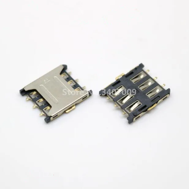 50 шт. 6 контактный разъем для мини SIM карты|Соединители| |