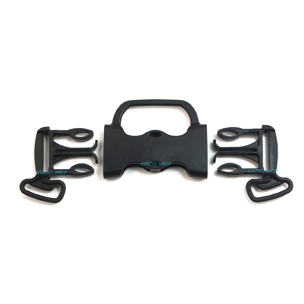 

5pcs Release Buckle Paracord Sliders Fasteners Webbing Bracelet Backpack Plastic K2