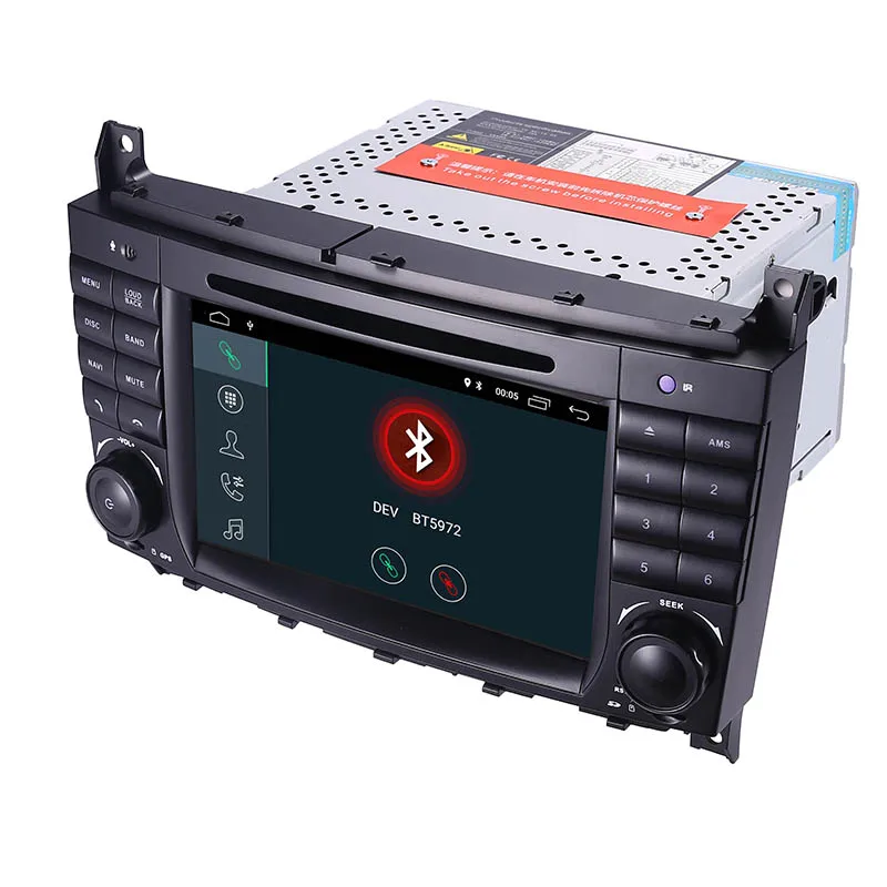 Android 9,0 автомобильный dvd-плеер для Mercedes Benz W203 W209 W219 a-класс A160 c-класс C180 C200 CLK200 C230 gps Радио стерео