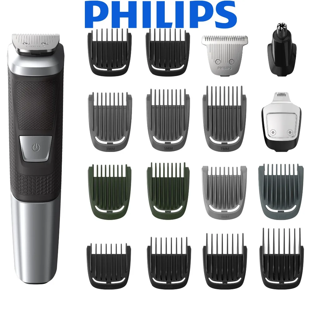 Philips Norelco Series 5000 Multigroom 18pc Men's Rechargeable Electric Trimmer Razor MG5750/49 | Бытовая техника