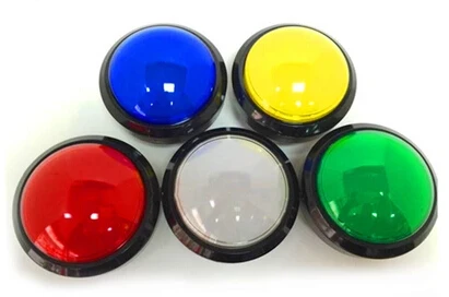 Выпуклые кнопки 100 мм детали для развлечений аксессуары видеоигр кнопочные