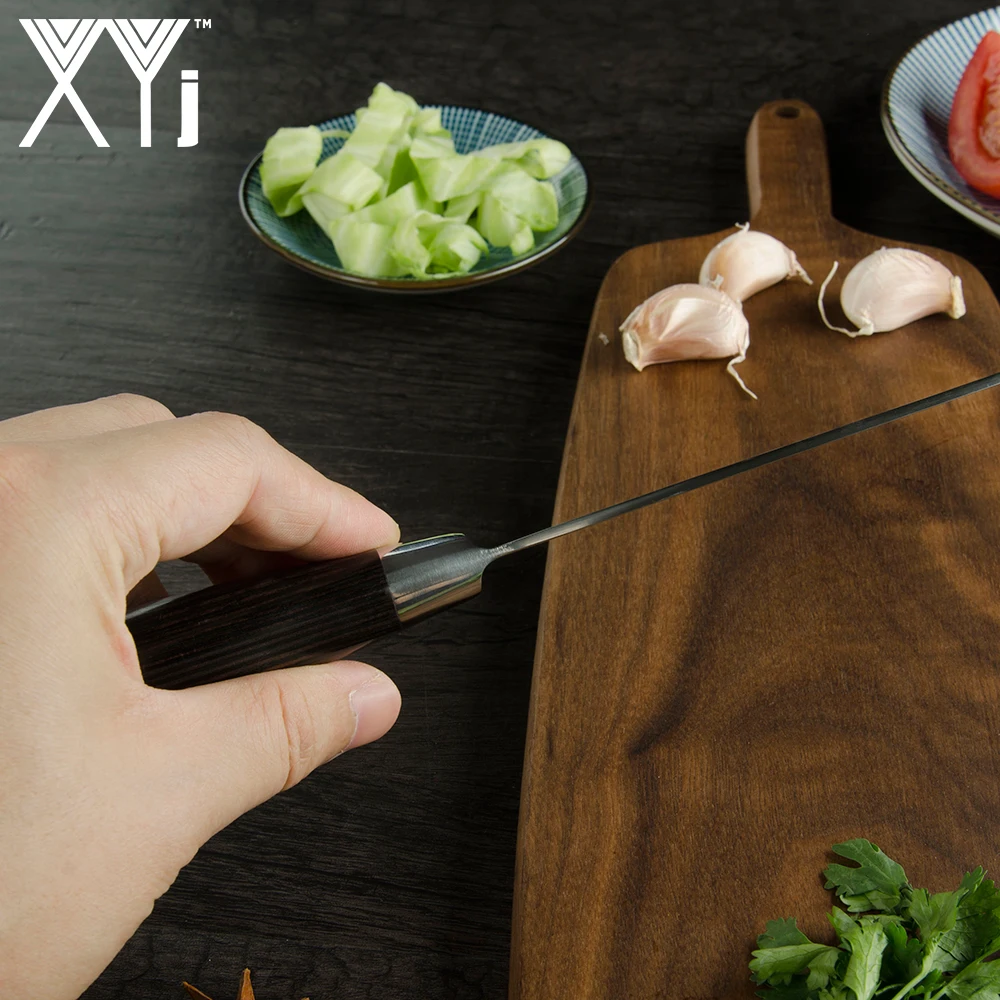 XYj Japanese Style Bread Knife Stainless Steel Kitchen Cleaver Chef's High Carbon Baking Knives Professional Chef | Дом и сад