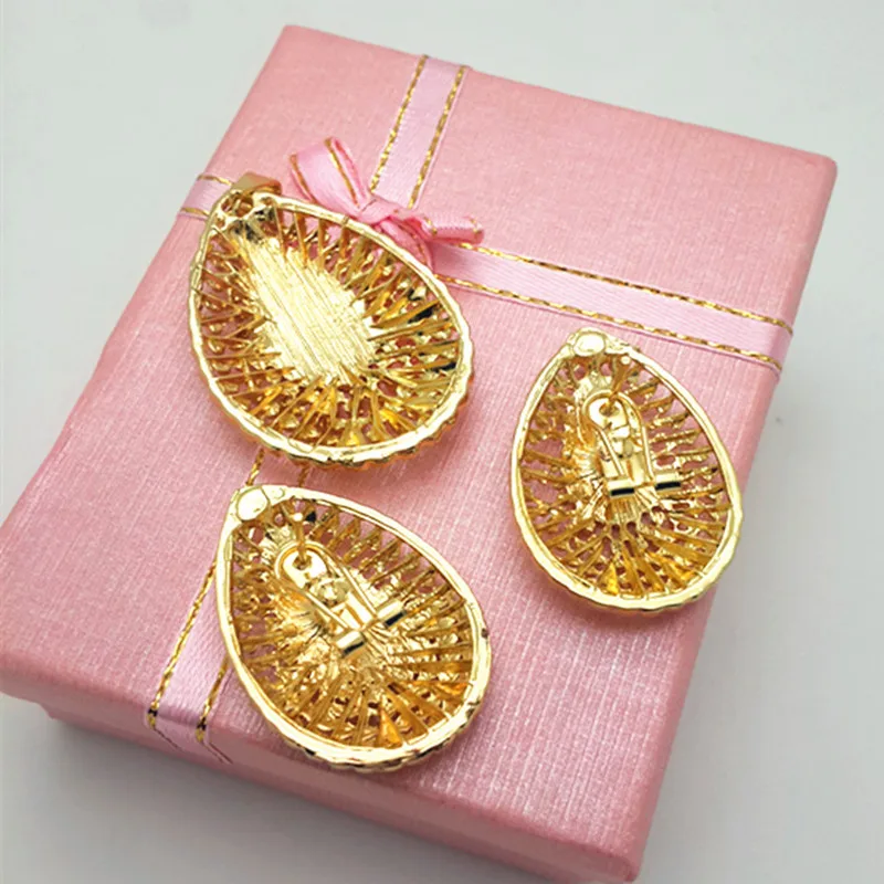 2016 Женские Ювелирные наборы overgild эфиопские ювелирные изделия свадебные ожерелья