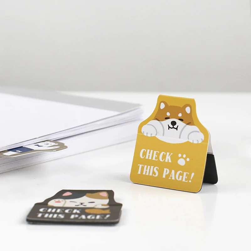 7 футболок с рисунками зверей из мультфильмов магнитные закладки для книг милый