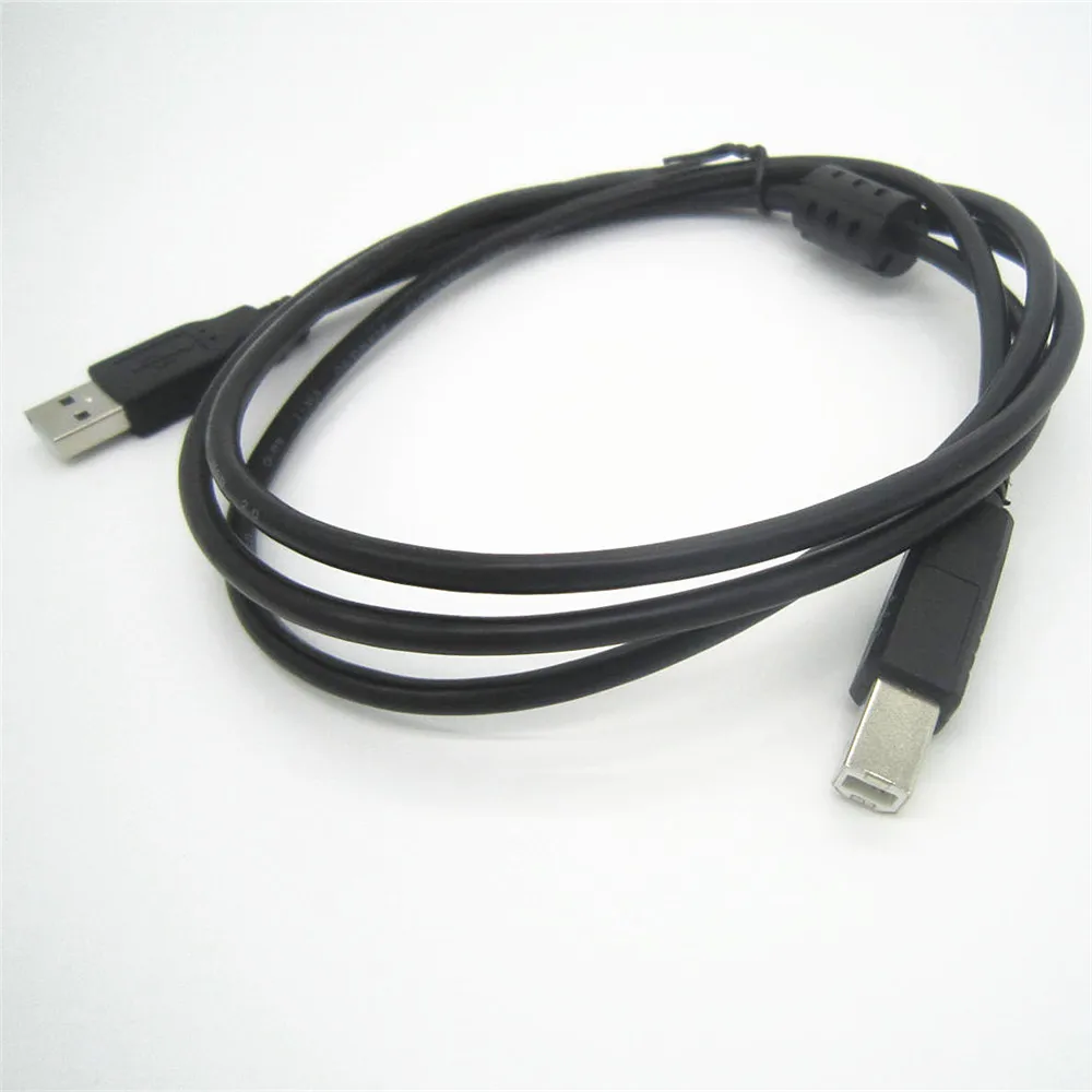 5 шт./Лот USB 2 0 Тип A штекер на B принтер сканер жесткий диск кабель 30 см 1 фут 3 м