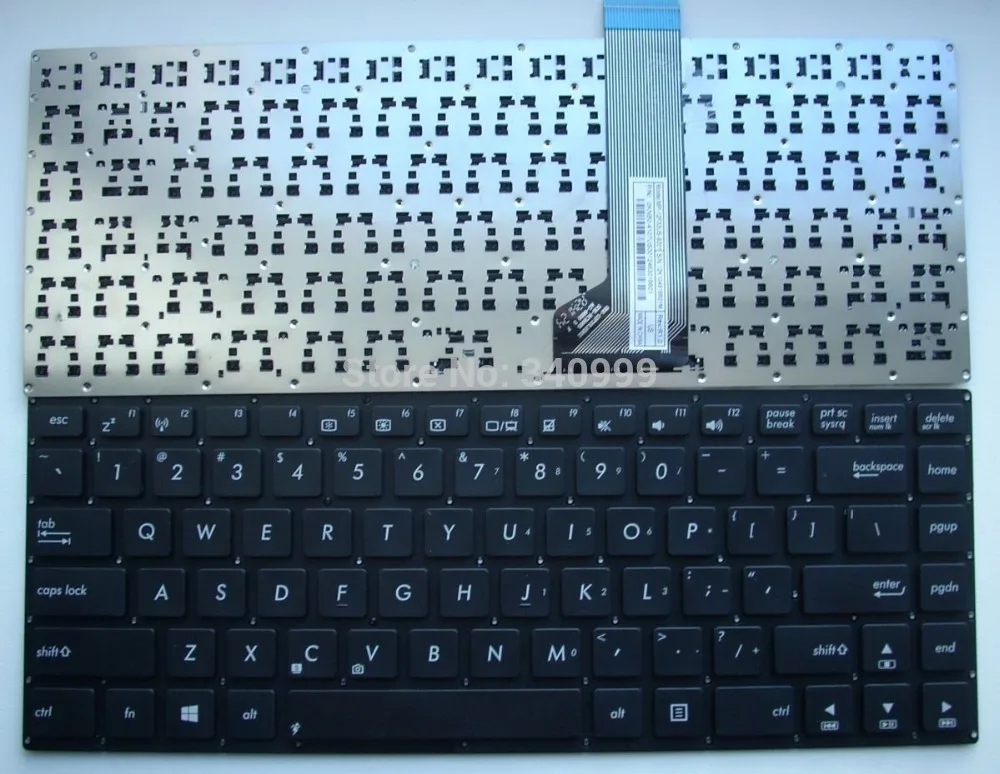 

free shipping new Keyboard for Asus VivoBook S400 S400C S400CA S400E AEXJ7U01110 US Black laptop keyboard