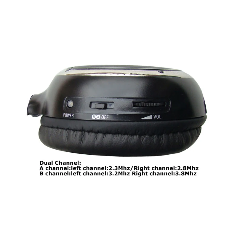 Одно устройство инфракрасные беспроводные ИК стереонаушники для автомобильных
