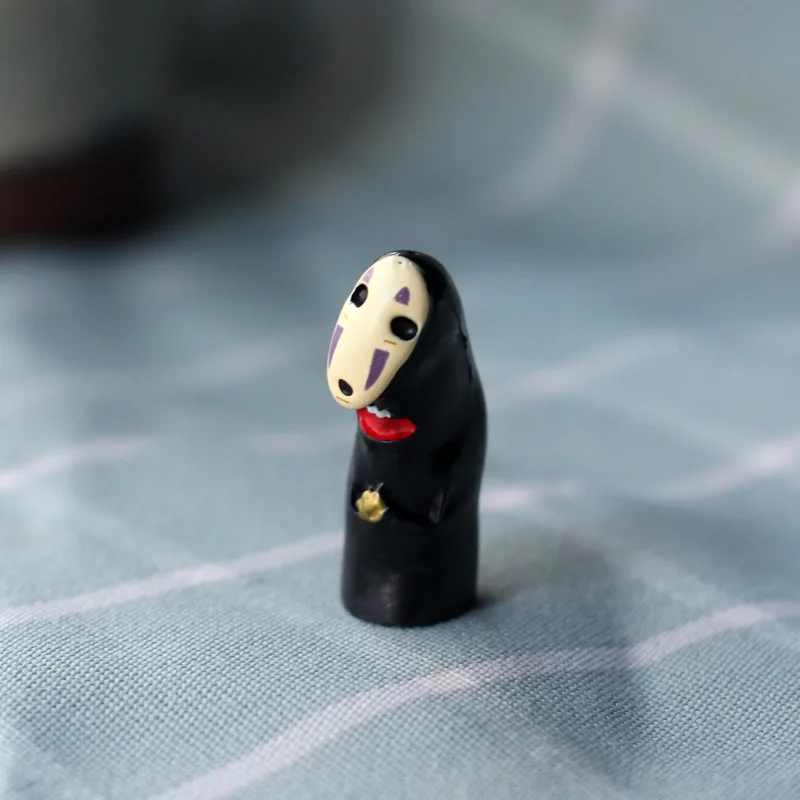 4 шт. без лица мини модель Студии Ghibli Миядзаки Хаяо Унесенные спиралью ПВХ игрушки