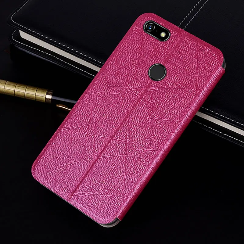 Чехол для lenovo A5 простой роскошный флип-Обложка на заднюю панель из искусственной