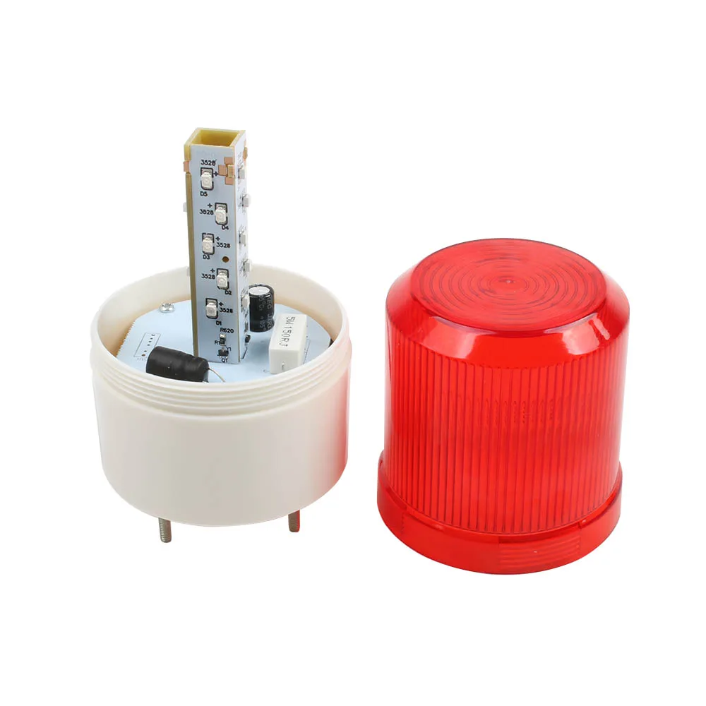 AC 220 v 110 v DC 12 V 24 V светодиодный вращающийся промышленный Предупреждение ющий световая сирена звук красный желтый синий зеленый индикатор светодиодный-1081J