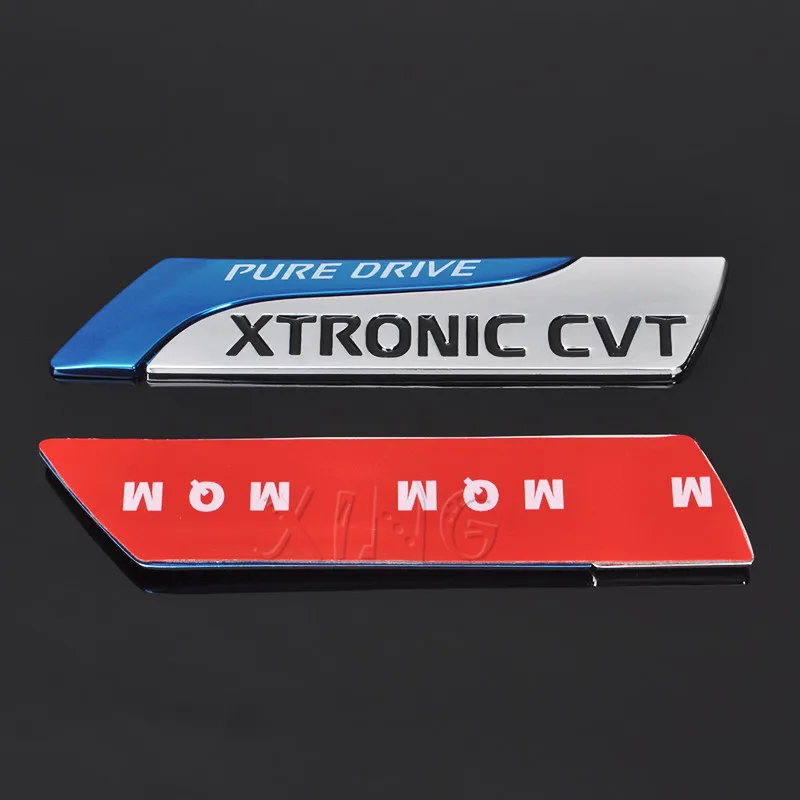 Автомобильная наклейка эмблема авто значок для Nissan Pure Drive XTRONIC CVT Qashqai X-Trail Almera Juke