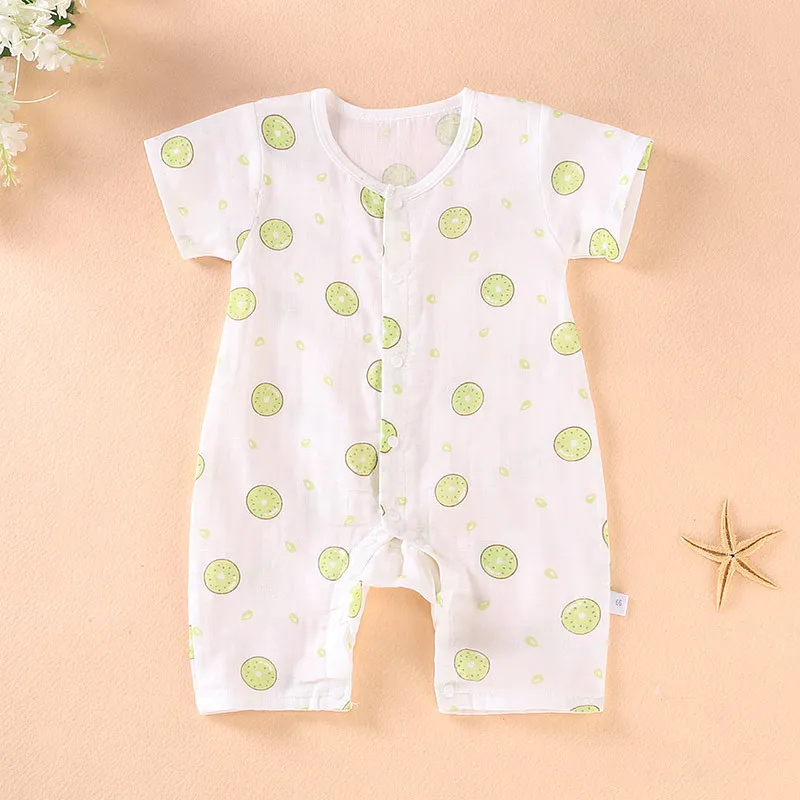 HziriP детские летние комбинезоны с милым мультяшным принтом хлопковый комбинезон