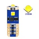 1 шт. T10 W5W Cree Chip LED CANBUS без ошибок Автомобильная купольная лампа для чтения мотор парковочный свет номерной знак сигнальная Поворотная лампа ксеноновая белая