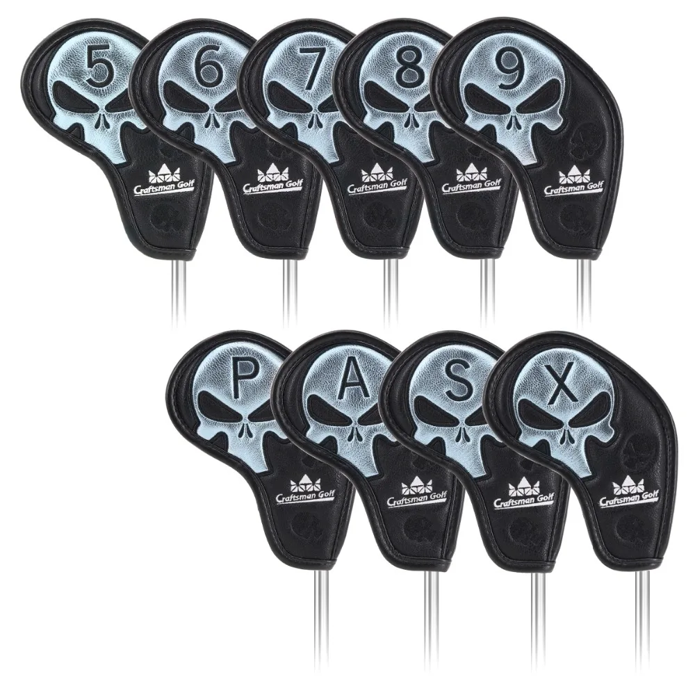 Металлическая крышка для гольфа Craftsman головы железная с черепом гольф клуба на