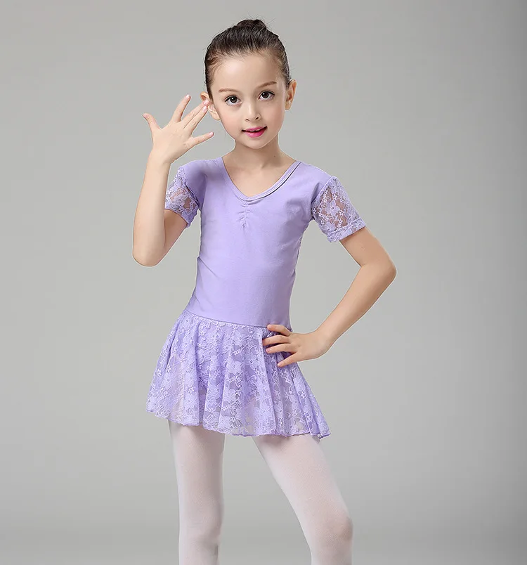 Детская одежда для латинских танцев кружевная танцевальная девочек модное