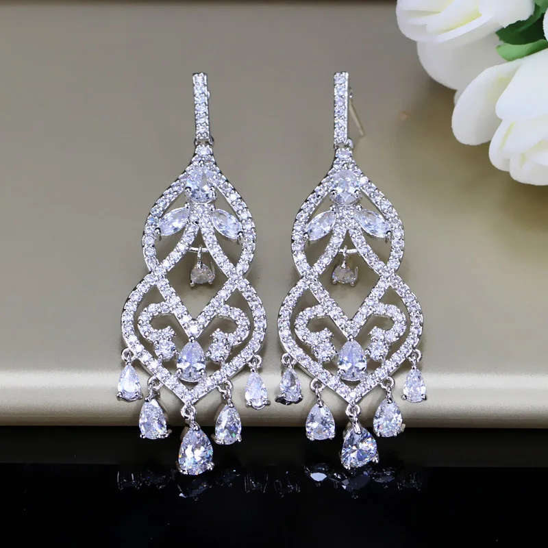 BlingZircons известный дизайнер для женщин ювелирные изделия благородный зеленый
