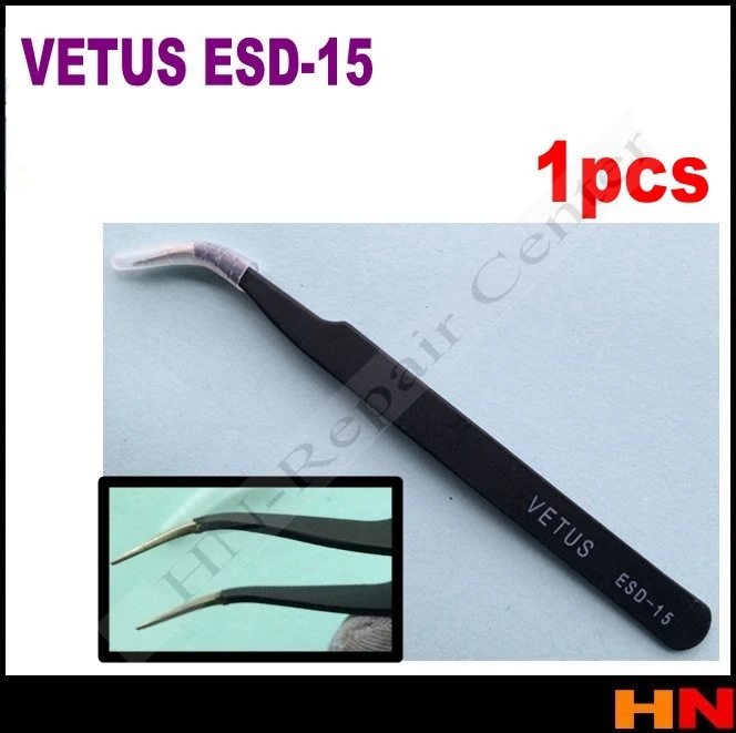 1 шт. Vetus ESD 15 ESD-15 BGA антистатические инструменты Пинцет Набор инструментов для