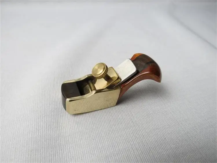 Violin making tools luxury  Brass + ebony convex plane 42MM,carving wood tools,hand planer,mini plane ebony