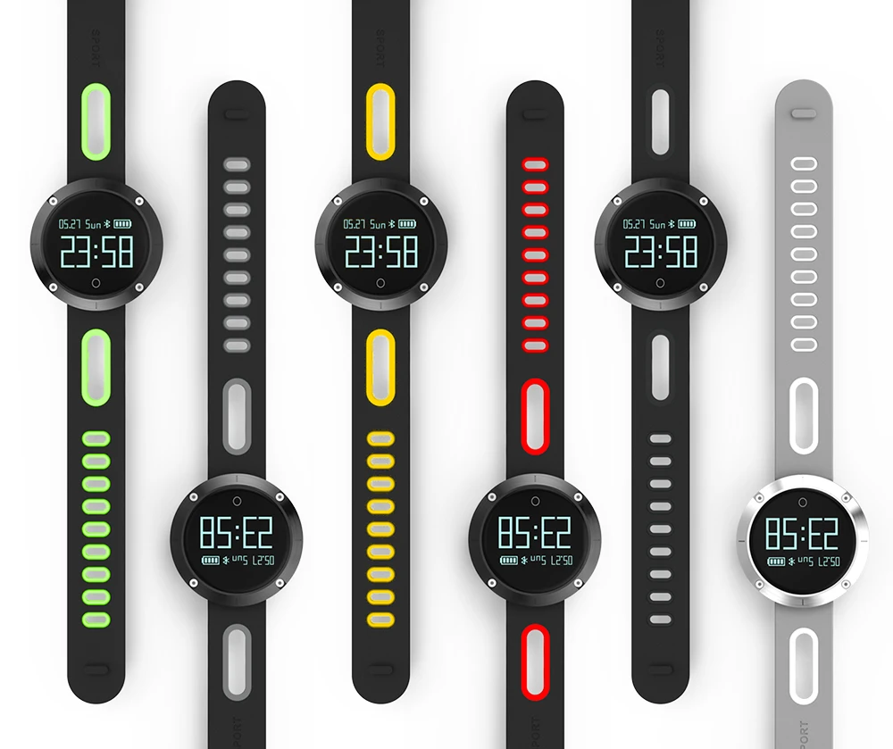 Водонепроницаемый смарт-браслет JingTider DM58 с пульсометром Bluetooth тонометром IP67 |