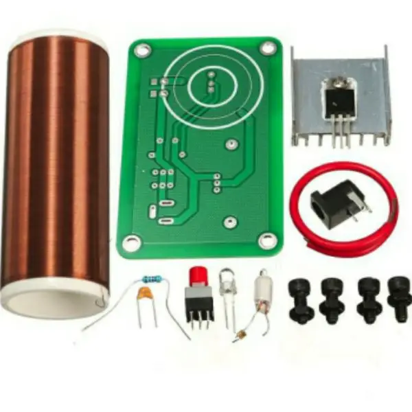 12V электронные игрушки Тесла катушки беспроводной передачи PCB освещение пластины