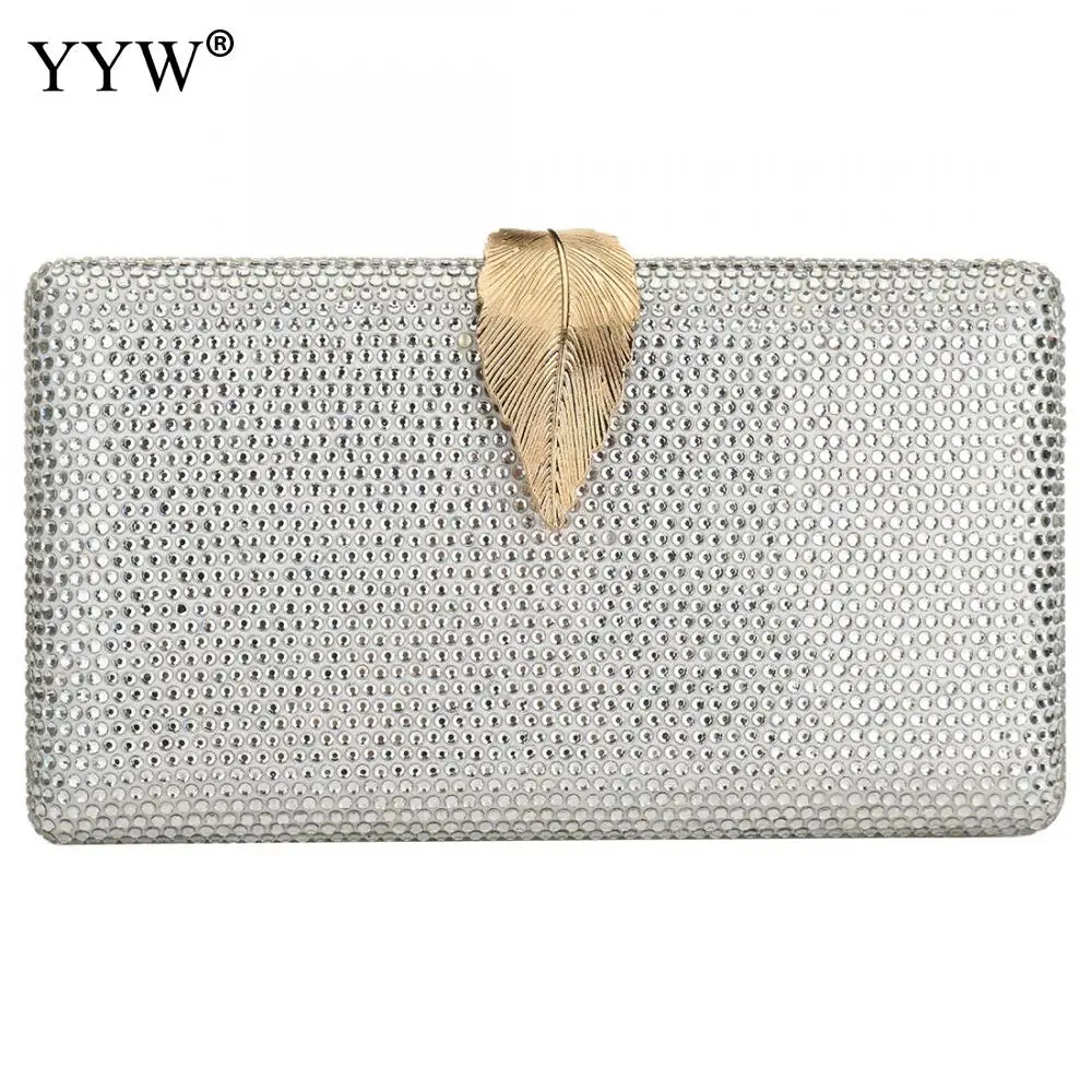 Золотая вечерняя сумка Роскошная сумочка с кристаллами и стразами розовые