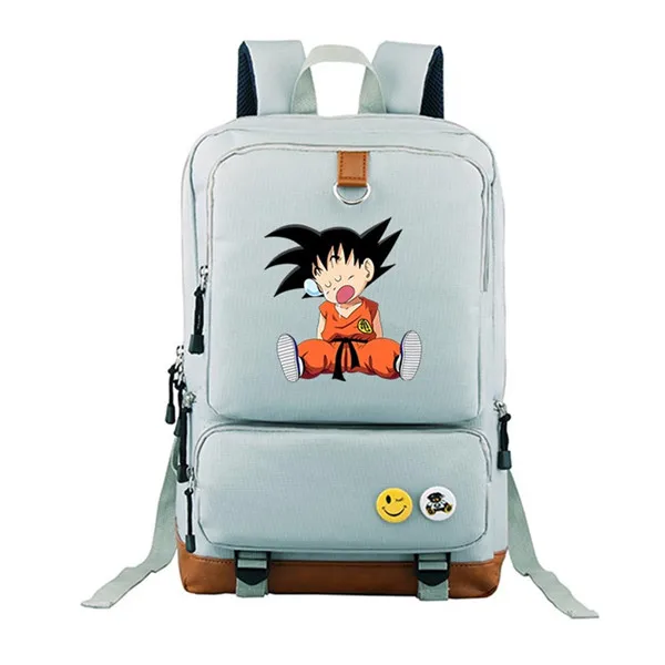 4 Dragon Ball Z унисекс Back Pack Son Goku школьные сумки аниме ноутбук рюкзак большой дорожный рюкзак Kakarotto Bookbag женский рюкзак - Цвет: 4