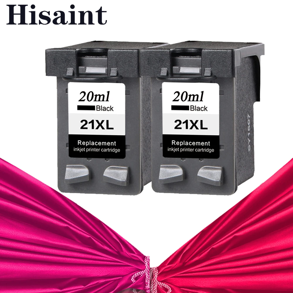 2 шт. картриджи для струйных принтеров hp21 21 XL C9351AN F380 F2120 F2180 F2280 F2179 F4180 3910 HP4311 1410|ink