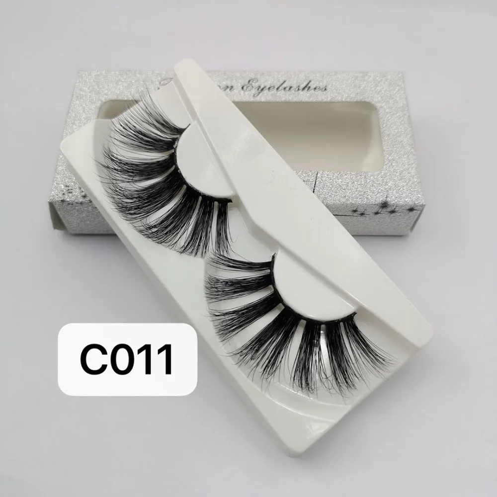 Длиннее 25 мм ресницы 30 длинные драматические норковые мягкие легкие