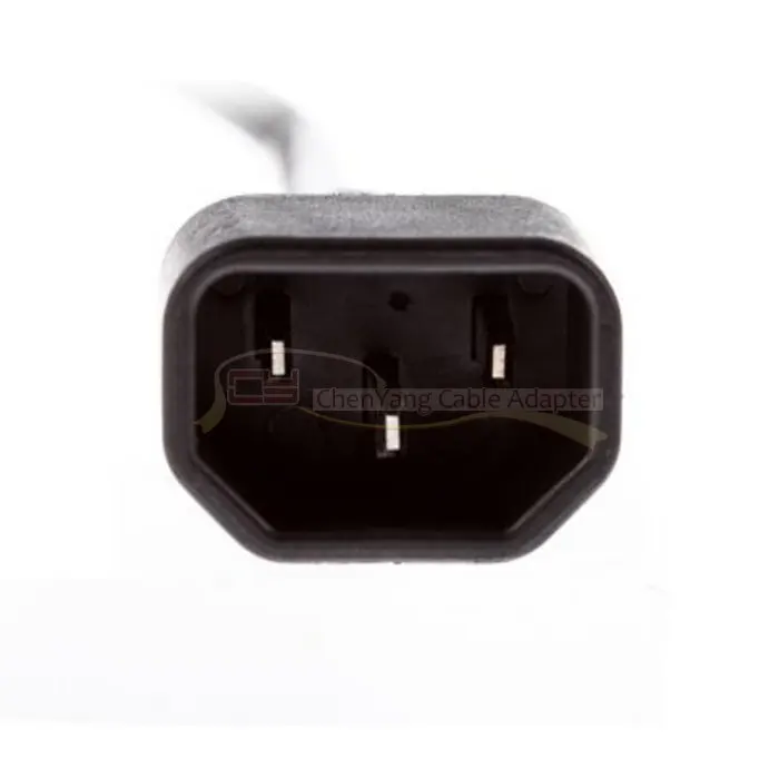 2 шт./лот Стандартный литой разъем IEC 320 C14 для штепсельной вилки C7 кабель адаптера