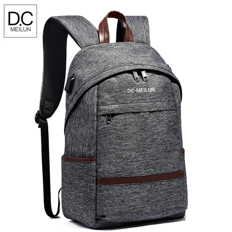 Стильный повседневный рюкзак 15 6 дюймовая сумка для ноутбука Водонепроницаемая