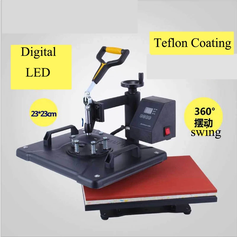 Ручной планшетный Мини термопресс для футболок|Принтеры| |