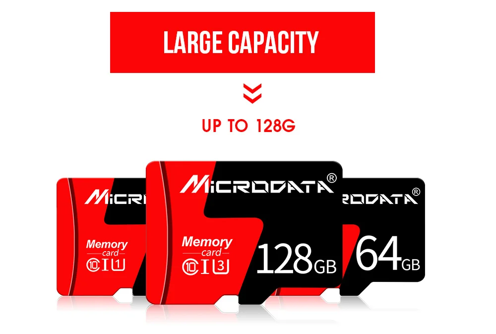 Настоящие Micro TF карты красные Micro SD карты качество SDHC 64 ГБ 32 ГБ 16 ГБ 8 ГБ Micro Mini карты памяти карта с розничной упаковкой