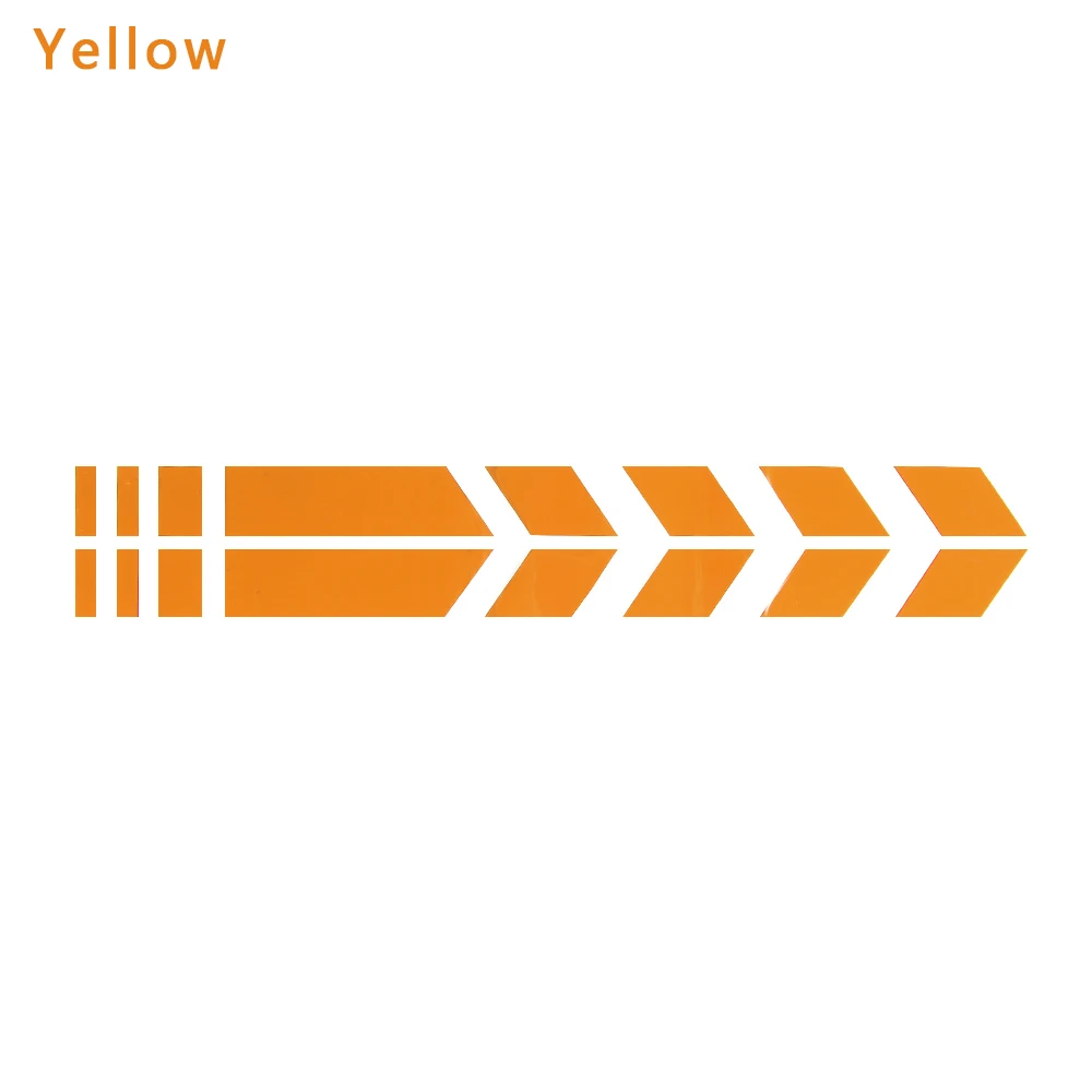 yellow Светоотражающая наклейка на колесо Предупреждение ющая наклейка со стрелой для KTM Bajaj PulsaR 200 NS 1190 AdventuRe R 1050 RC8 Duke - Цвет: yellow