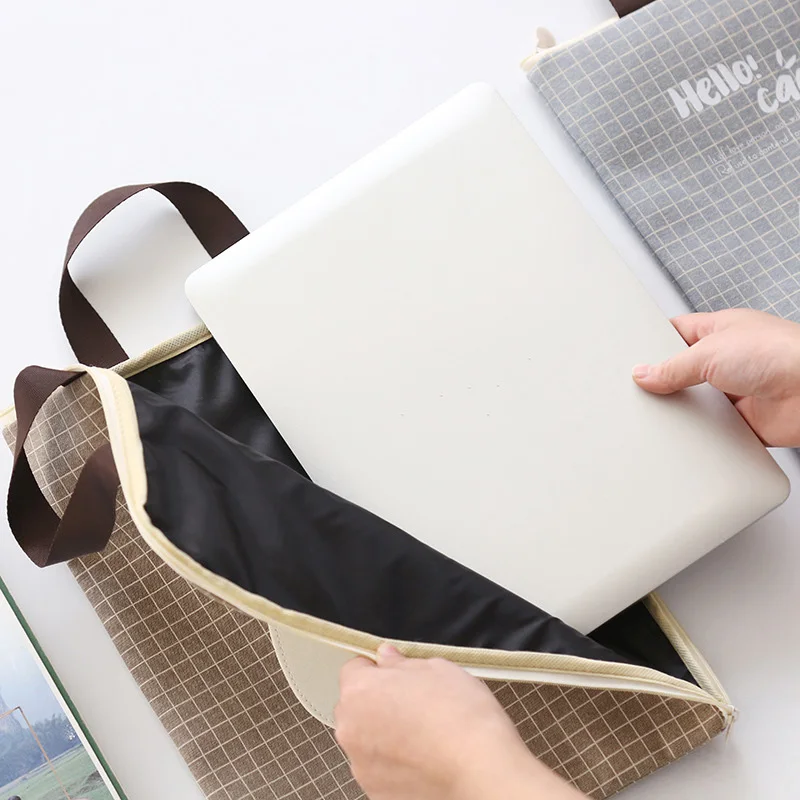 Ручная Холщовая Сумка На Молнии сумки-карандаши настольный органайзер для стола