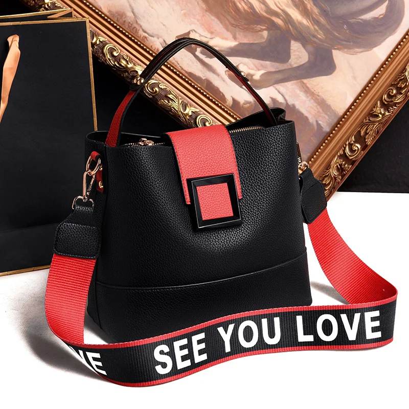 

Женская сумка, новая Корейская сумка-мессенджер через плечо, модная необычная вместительная сумка