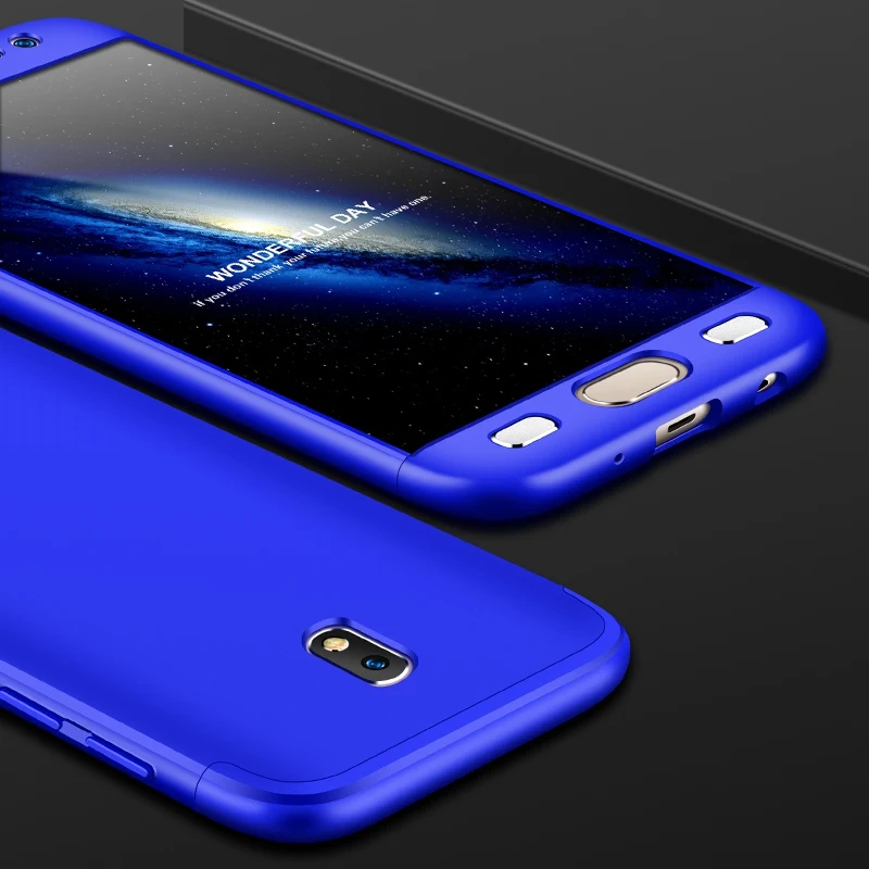 Для samsung J5 /j5 pro j530f/J3/J730 чехол Мода 360 Полный корпус гибридный жесткий чехол для samsung Galaxy j7 J730 j7 - Цвет: F