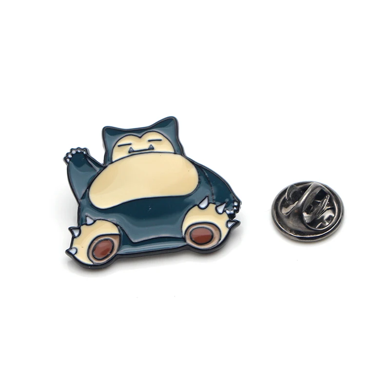 L3361 Snorlax Декоративный металл эмалированные Броши мультфильм творческие металлические броши Джинсовая Шляпа значок воротник ювелирные изделия 1 шт
