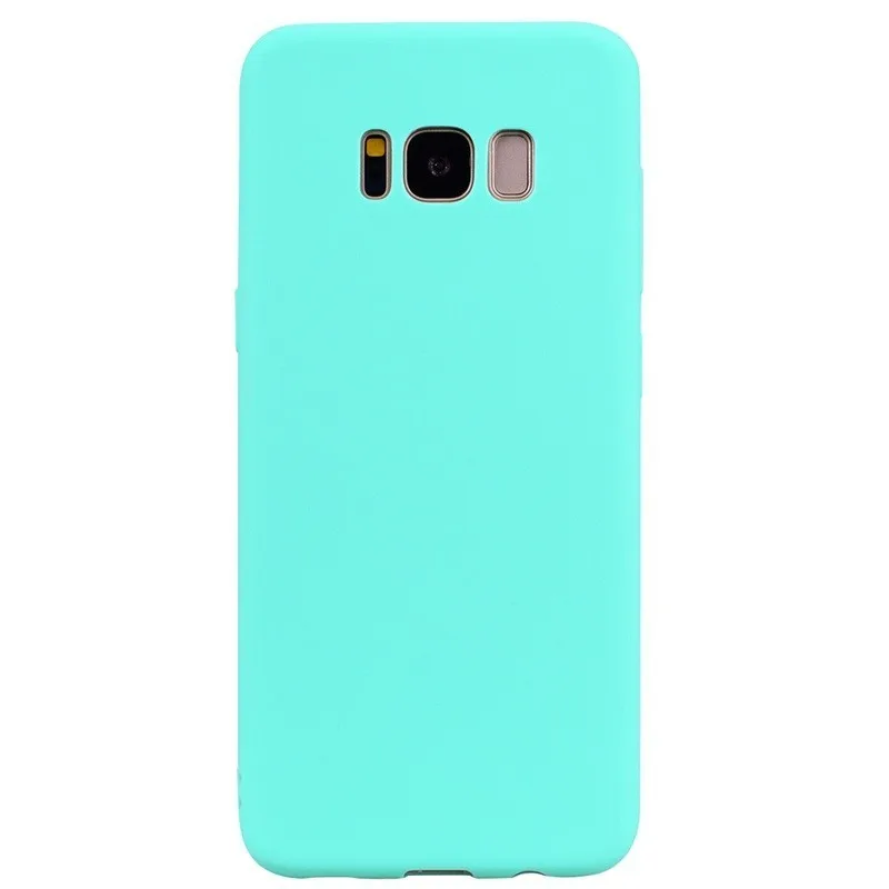 light Blue Разноцветный силиконовый чехол для телефона чехол для samsung Galaxy S6 S7 S8 S9 край J3 J5 J7 J4 J6 A3 A5 A7 A6 A8 плюс чехол - Color: light Blue