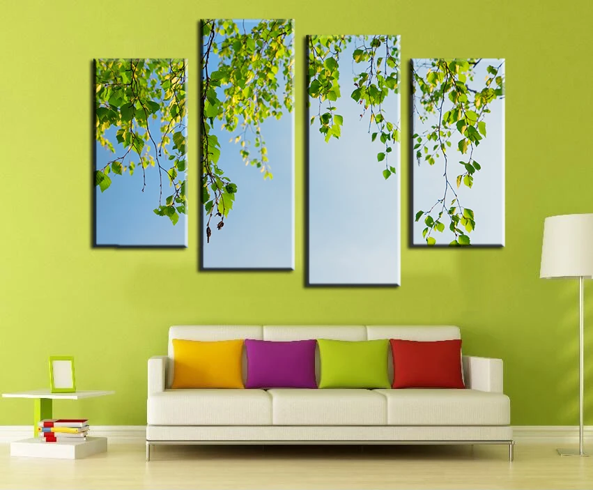 4 шт. хит продаж современная настенная краска для дома декоративное искусство