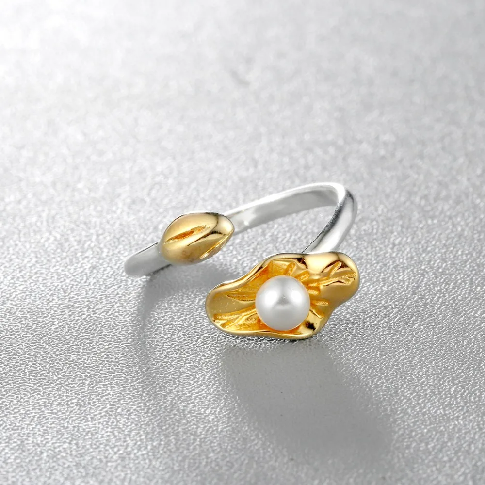 Модные ювелирные украшения QIMING свадебные цветочные кольца для девочек и женщин