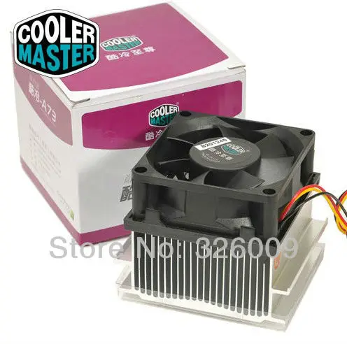 Оригинальный кулер CoolerMaster A73 Silent 70мм охлаждение для процессоров Intel Socket 478 Pentium 4 и Celeron D оптом.