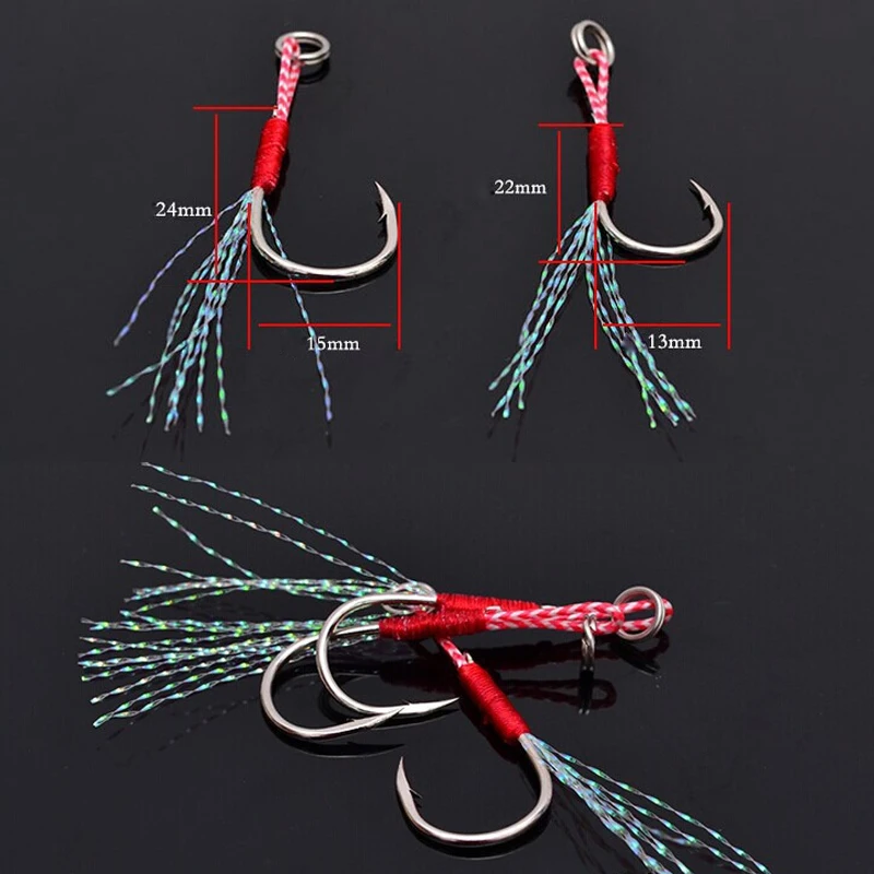20 шт. Вибрационный крючок одинарный прицеп проблесковый маячок помочь с