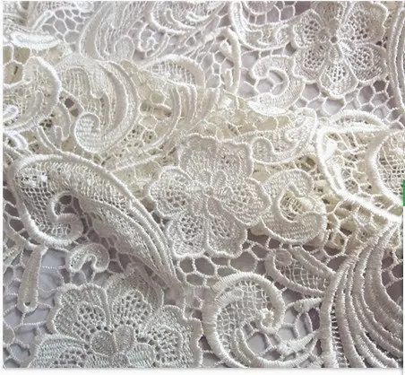 Кружевная ткань цвета слоновой кости кружевная для свадебного платья|ivory lace