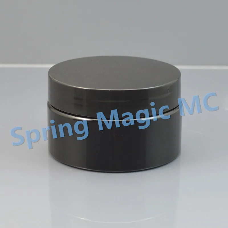 50 шт. 100 мл черные банки для крема с черной/быстрой бутылкой животных пустые